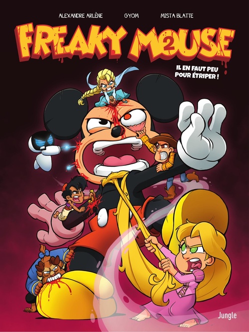 Couverture ebook de Freaky Mouse - Tome 2, de Alexandre Arlène, Gyom