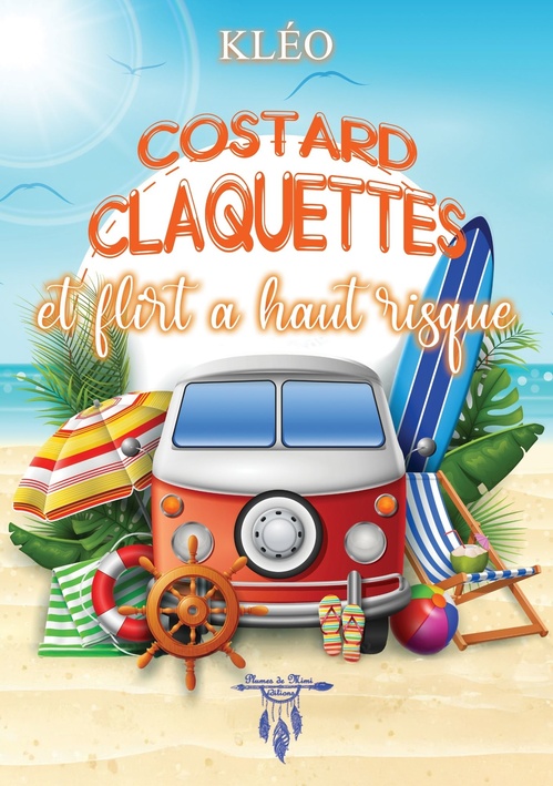 ebook cover of Costard, claquettes et flirt à haut risque, by Kléo