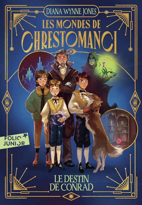Couverture ebook de Les mondes de Chrestomanci (Tome 5) - Le destin de Conrad, de Diana Wynne Jones