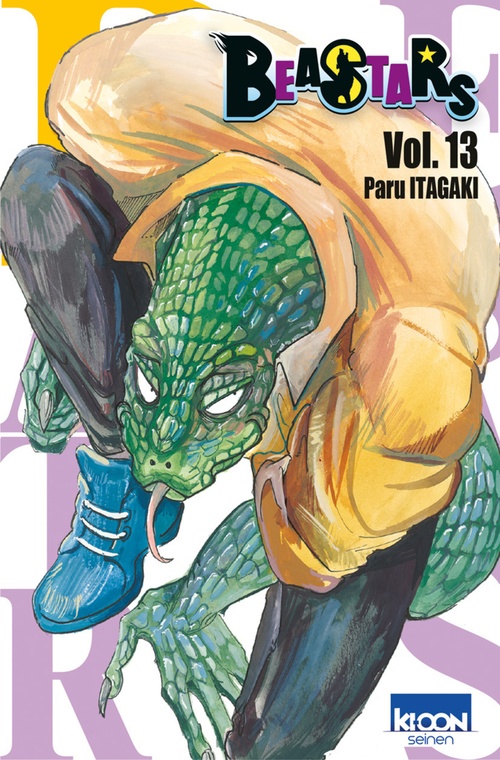 Couverture ebook de Beastars T13, de Paru Itagaki
