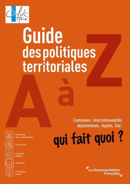Couverture ebook de Guide des politiques territoriales de A à Z, de Centre national de la fonction publique territorial (CNFPT)