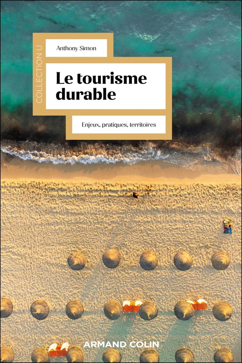 Couverture ebook de Le tourisme durable, de Anthony Simon