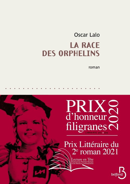 ebook cover of La race des orphelins, by Oscar Lalo