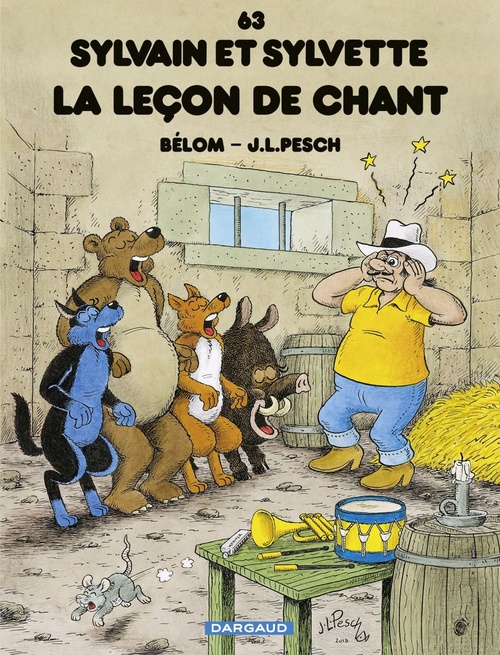 Couverture ebook de Sylvain et Sylvette - Tome 63 - La Leçon de chant, de Jean-louis Pesch