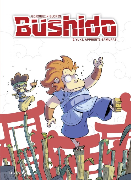 Couverture ebook de Bushido - Tome 1 - Yuki, apprenti samurai (Prix réduit), de Thierry Gloris, Gorobeï