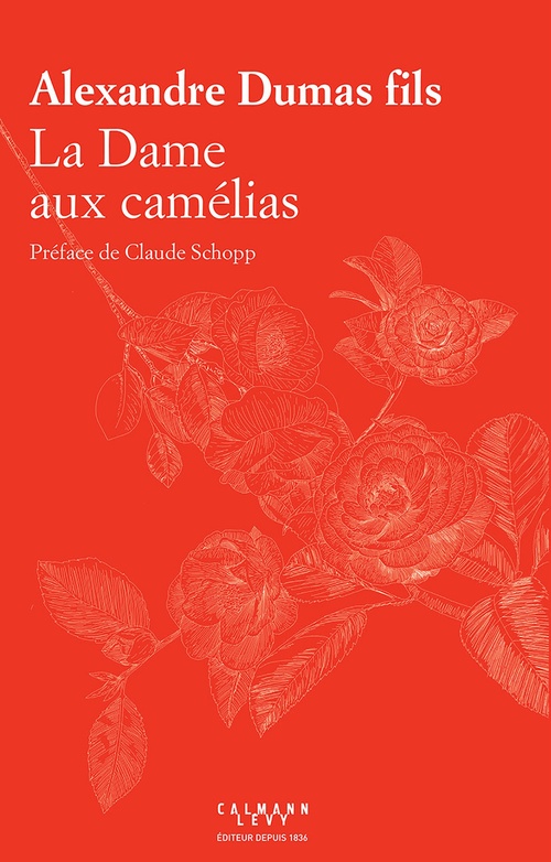 ebook cover of La Dame aux camélias, by Alexandre Dumas fils