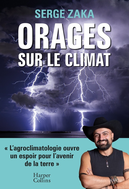 ebook cover of Orages sur le climat, by Serge Zaka