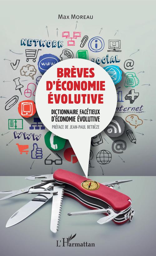 Couverture ebook de Brèves d'économie évolutive, de Max Moreau