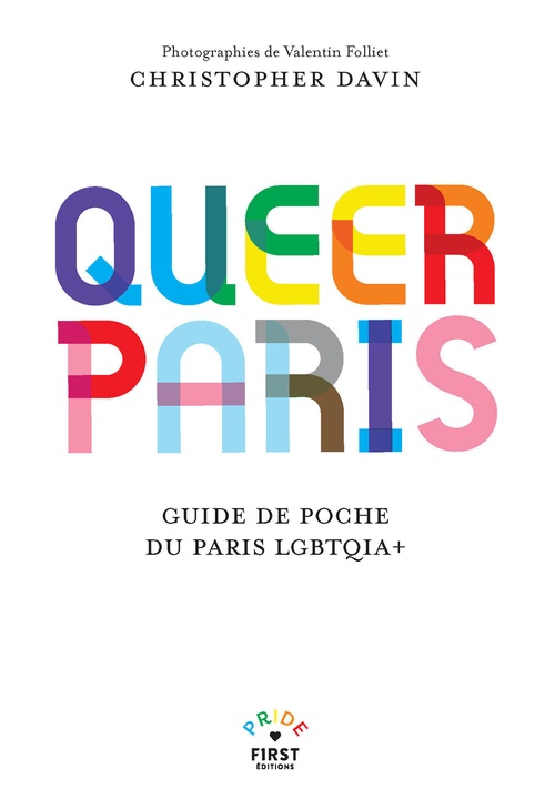 Couverture ebook de Queer Paris, de Christopher Davin, Valentin Folliet