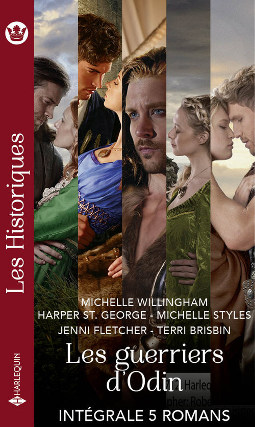 ebook cover of Les guerriers d'Odin - Intégrale 5 romans, by Terri Brisbin, Jenni Fletcher, Harper St. George, Michelle Styles, Michelle Willingham