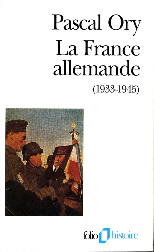 Couverture ebook de La France allemande (1933-1945), de Pascal Ory