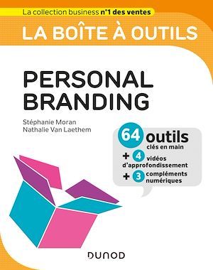 ebook cover of La boîte à outils du Personal Branding, by Stéphanie Moran, Nathalie Van Laethem