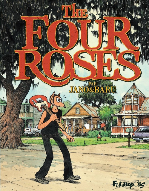 ebook cover of The Four Roses, by Baru, Jano