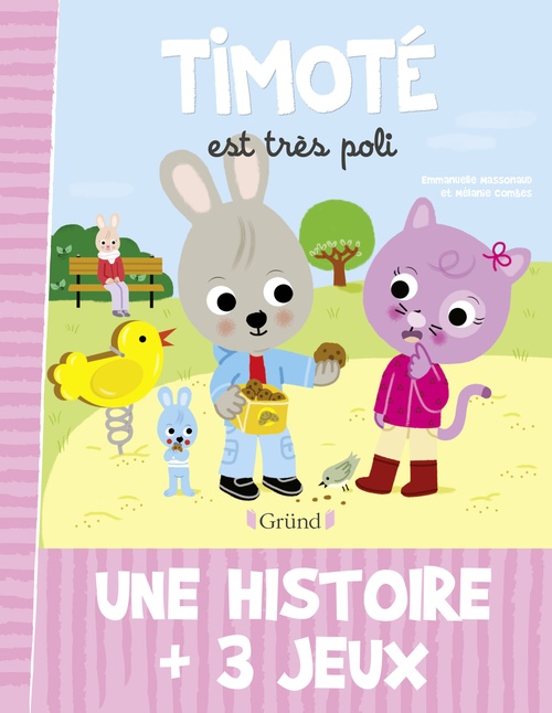 ebook cover of Timoté est très poli, by Emmanuelle Massonaud, Mélanie Combes