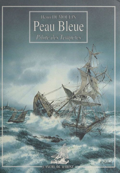 ebook cover of Peau-Bleue : pilote des tempêtes, by