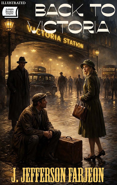 Couverture ebook de Back To Victoria. Illustrated, de J. Jefferson Farjeon