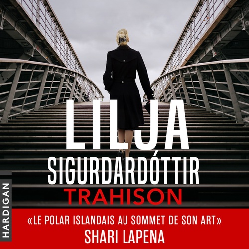 Couverture audiobook de Trahison, de Lilja Sigurdardottir