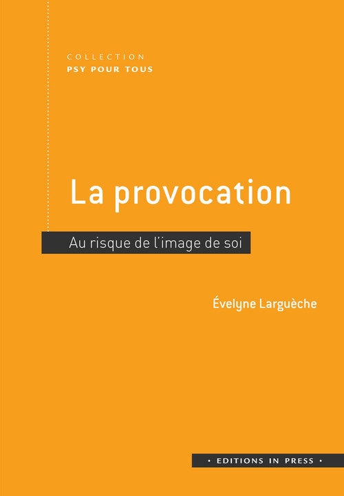ebook cover of La provocation, by Évelyne Larguèche