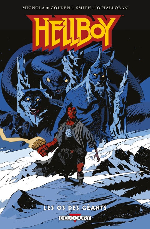 Couverture ebook de Hellboy T17 - Les Os des géants, de Mike Mignola