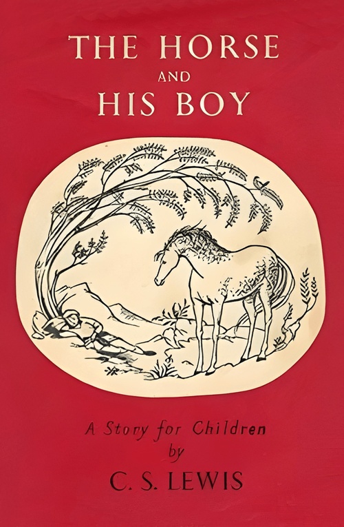 ebook cover of The Horse and His Boy, by C. S. Lewis