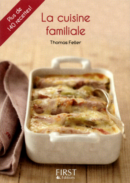 Couverture ebook de Le petit livre de cuisine familiale, de Thomas Feller