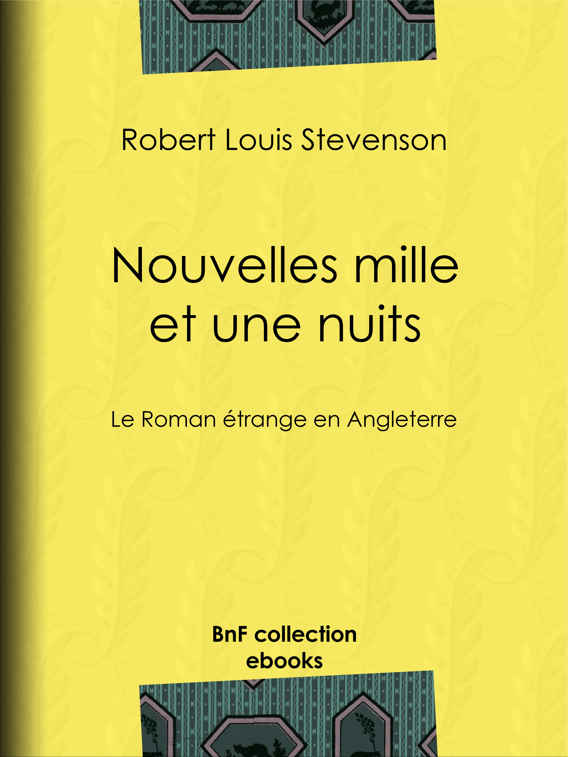 ebook cover of Nouvelles mille et une nuits, by Robert Louis Stevenson