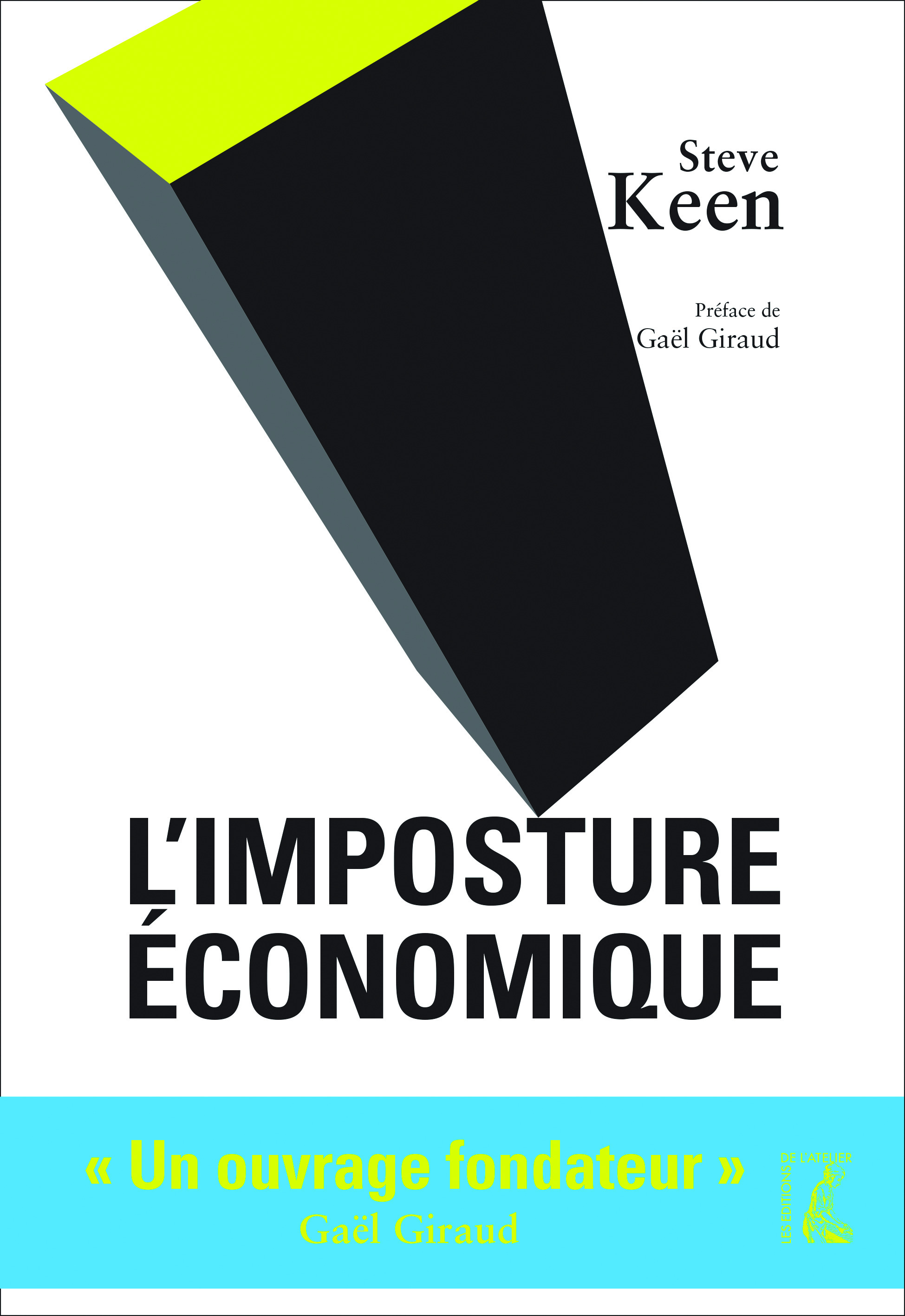 Couverture ebook de L'imposture économique, de Steve Keen