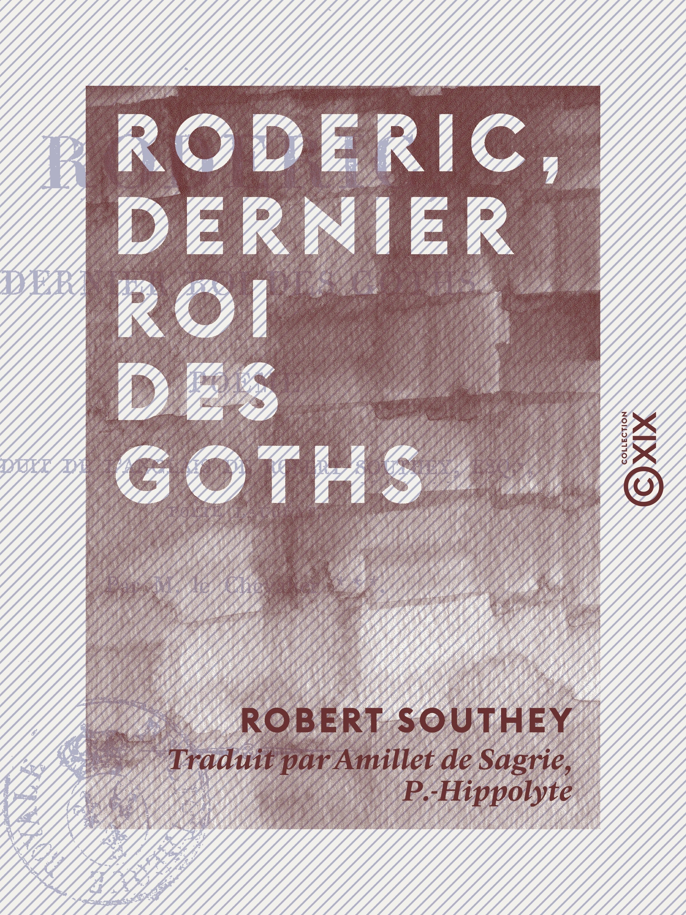 ebook cover of Roderic, dernier roi des Goths, by Robert Southey