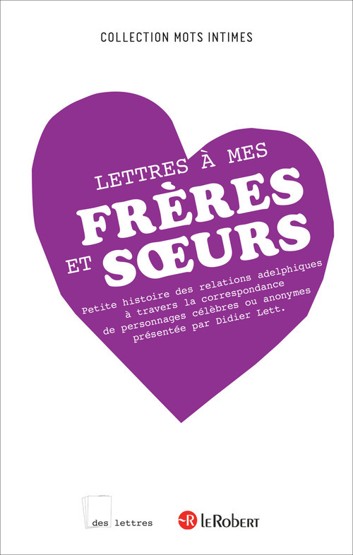 ebook cover of Les lettres à mes frères et soeurs Epub, by Didier Lett