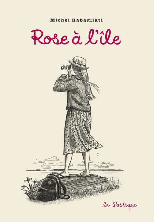 ebook cover of Rose à l'île, by Michel Rabagliati