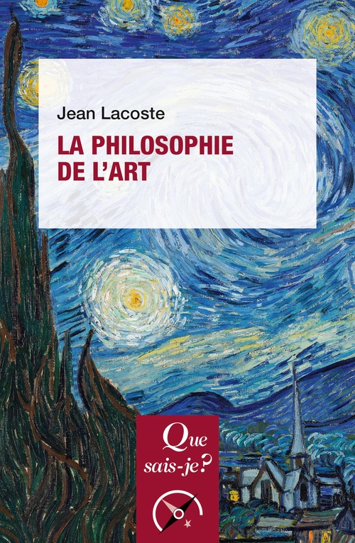 ebook cover of La Philosophie de l'art, by Jean Lacoste