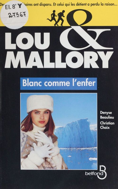 Couverture ebook de Blanc comme l'enfer, de Beaulieu