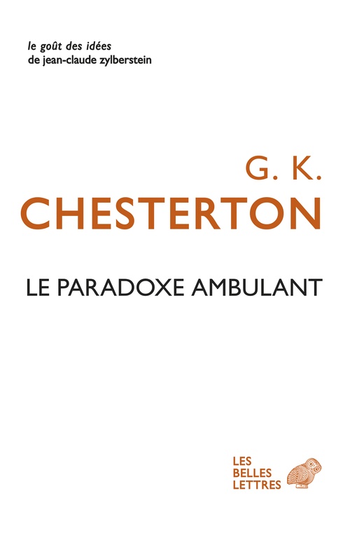 Couverture ebook de Le Paradoxe ambulant, de G.K. Chesterton
