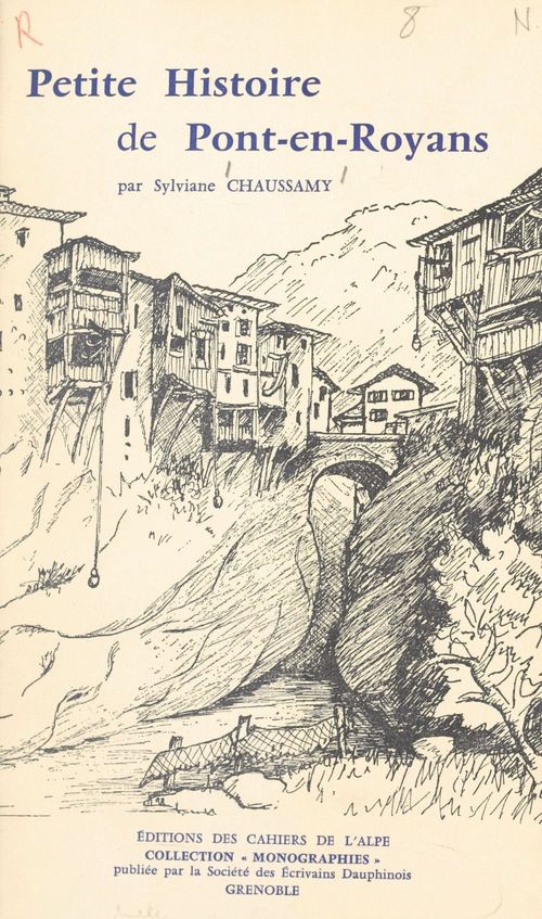 Couverture ebook de Petite histoire de Pont-en-Royans, de Sylviane Chaussamy