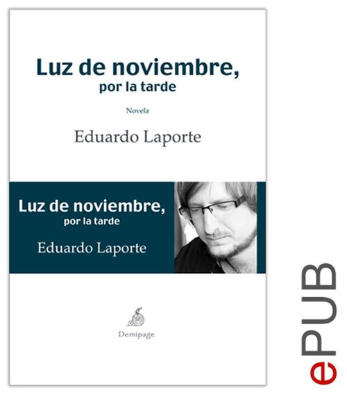 Couverture ebook de Luz de noviembre, por la tarde, de Eduardo Laporte