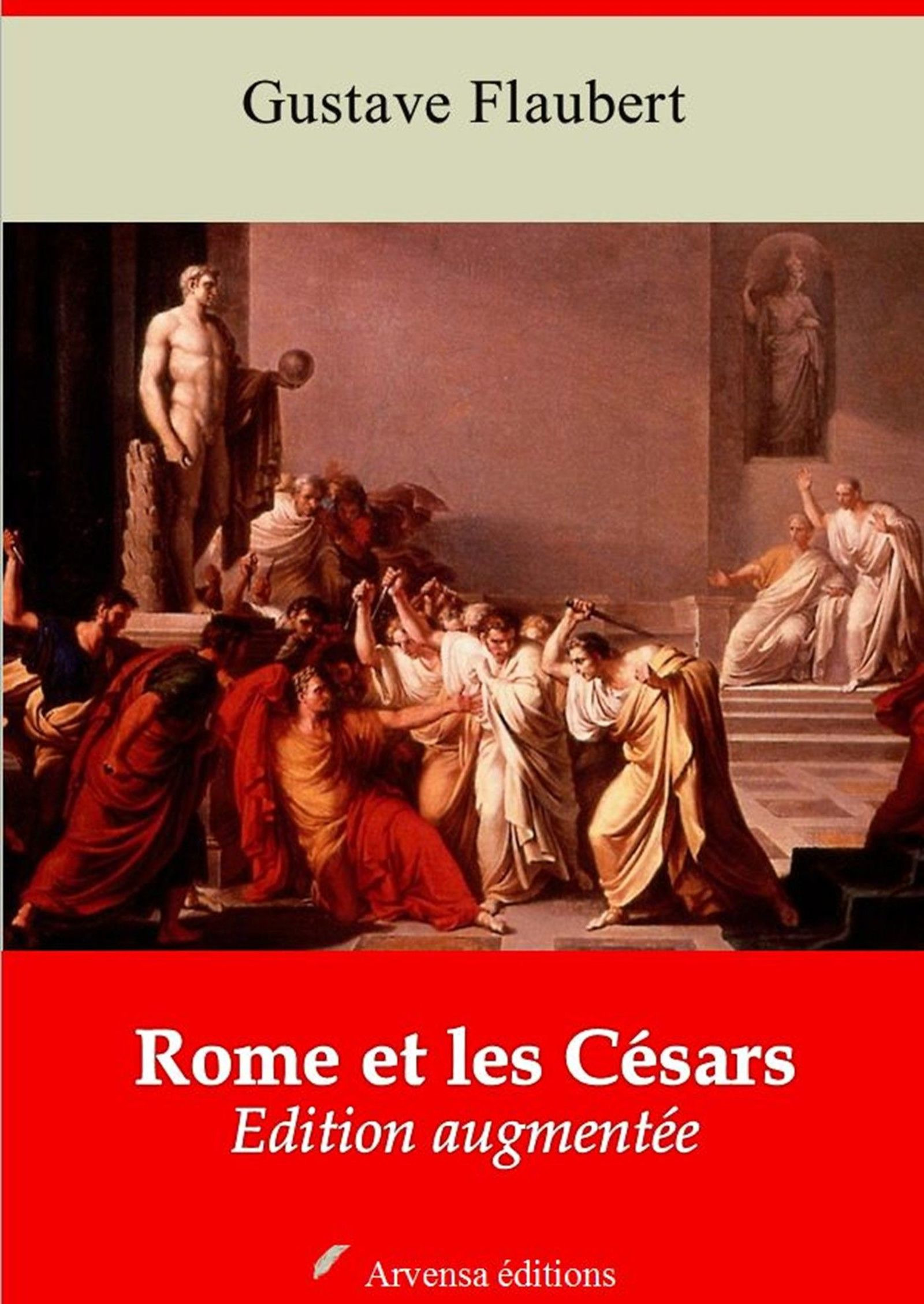 ebook cover of Rome et les Césars - suivi d'annexes, by Gustave Flaubert