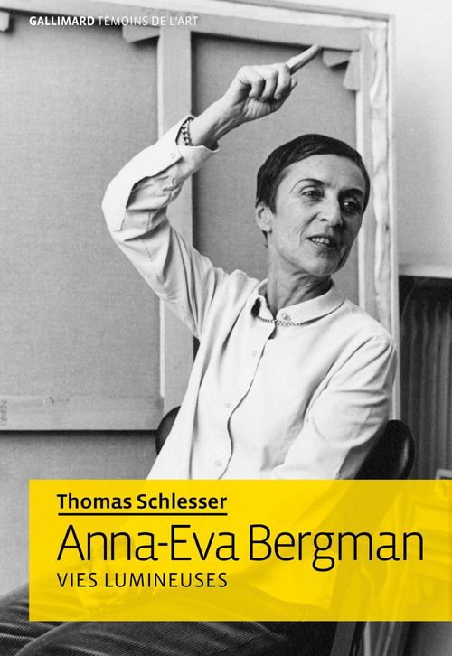 Couverture ebook de Anna-Eva Bergman. Vies lumineuses, de Thomas Schlesser