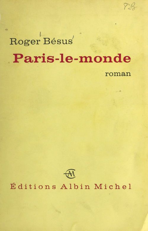 Couverture ebook de Paris-le-monde, de Roger Besus