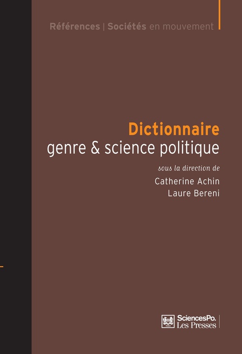 Couverture ebook de Dictionnaire genre & science politique, de Catherine Achin, Laure Bereni