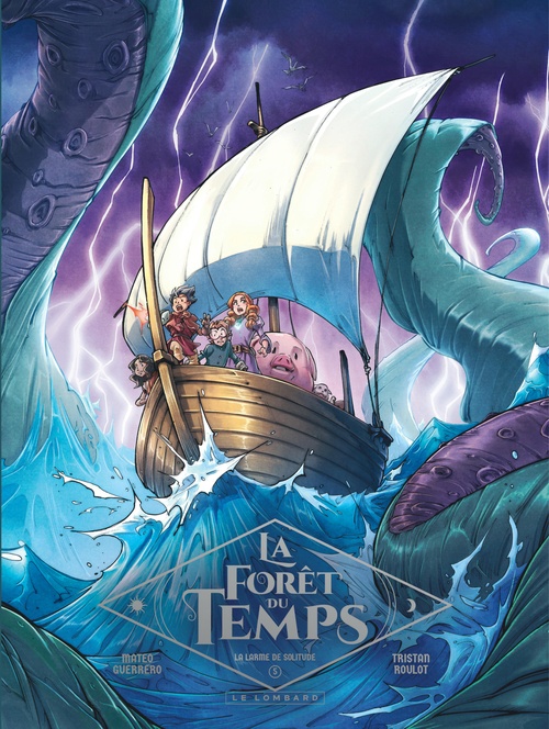 ebook cover of La Forêt du temps - Tome 5 - La larme de solitude, by Tristan Roulot