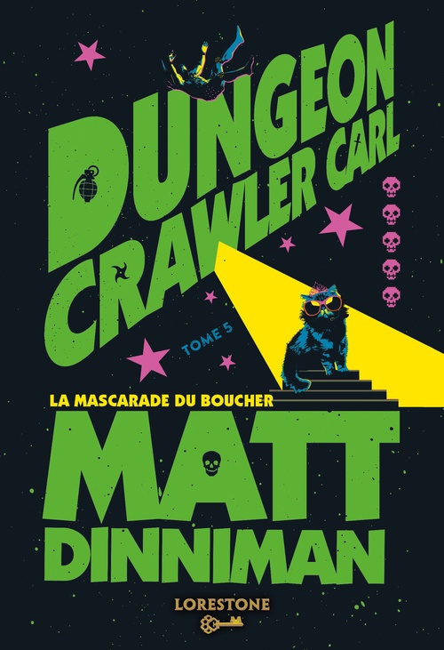 ebook cover of Dungeon Crawler Carl - Tome 5 La Mascarade du boucher, by Matt Dinniman