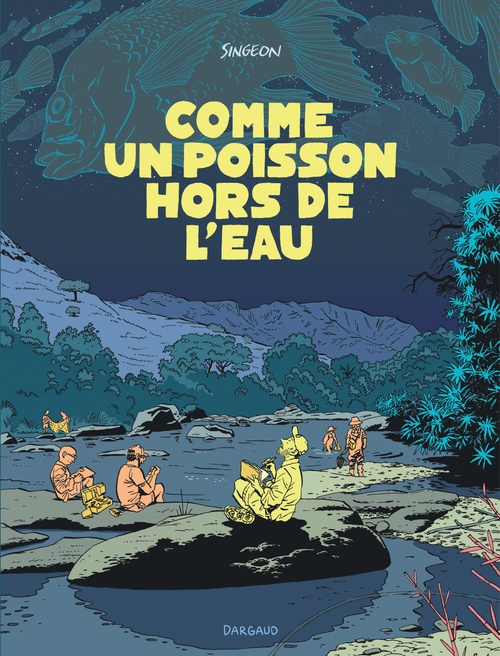 Couverture ebook de Comme un poisson hors de l´eau, de Singeon