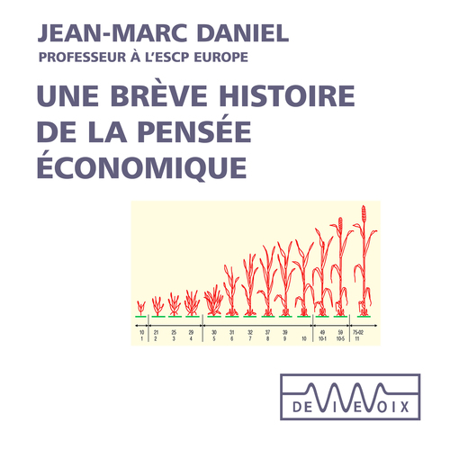 Couverture audiobook de Une brève histoire de la pensée économique, de Jean-Marc Daniel