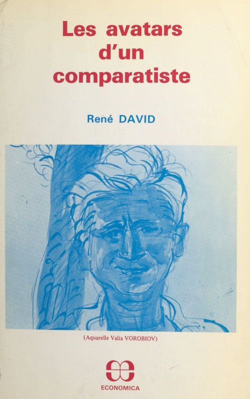 Couverture ebook de Les avatars d'un comparatiste, de David/Rene