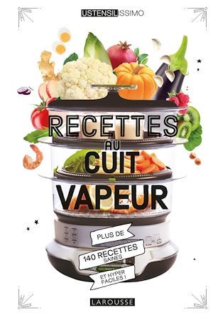 Couverture ebook de Recettes au cuit vapeur, de Noémie Strouk