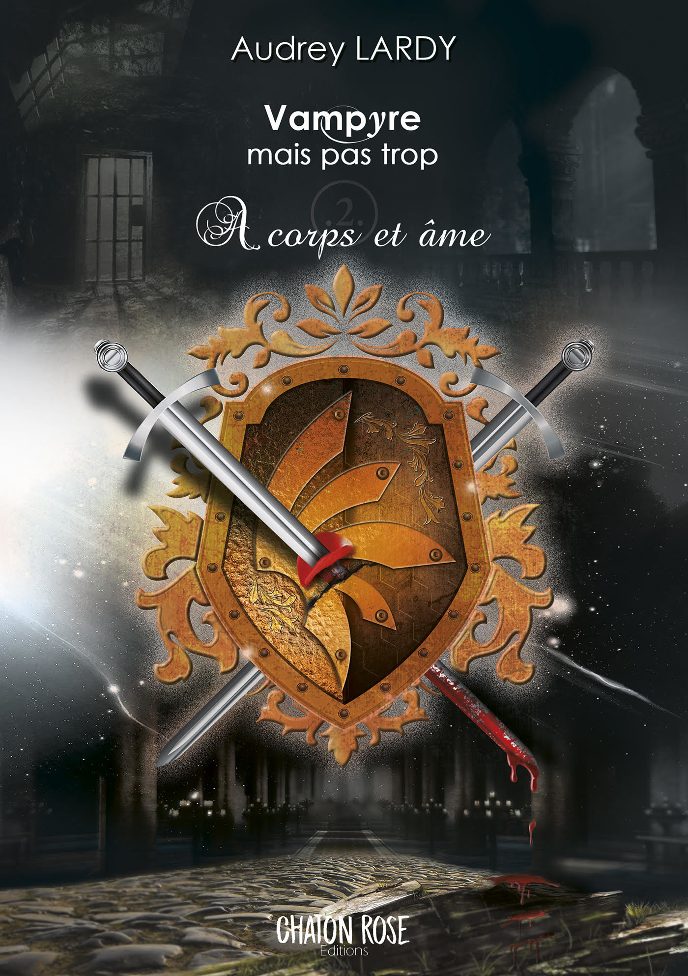 Couverture ebook de Vampyre mais pas trop- T2, de Audrey Lardy