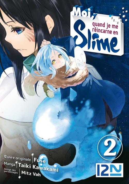 Couverture ebook de Moi, quand je me réincarne en Slime - tome 2, de Taiki Kawakami, Fuse