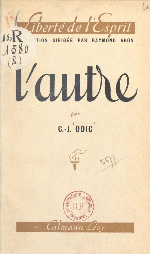 ebook cover of L'autre, by Charles-Jean Odic