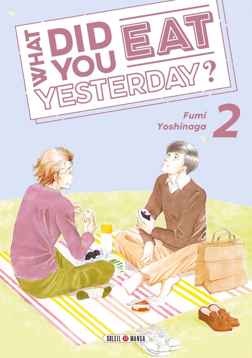 Couverture ebook de What did you eat Yesterday ? T02, de Fumi Yoshinaga