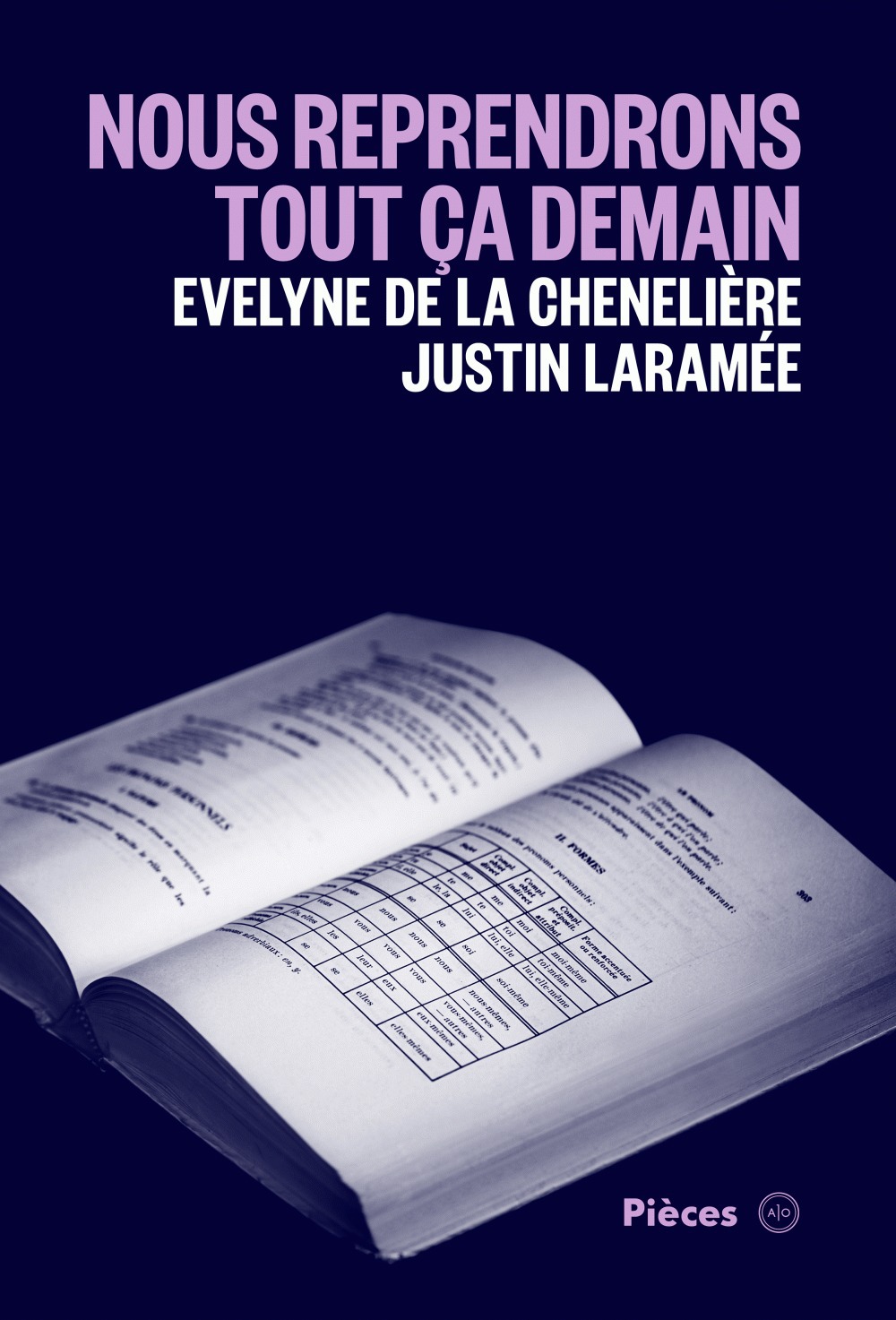 Couverture ebook de Nous reprendrons tout ça demain, de Evelyn La Cheneliere